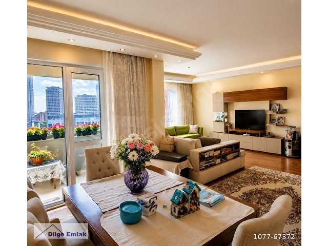 Soyak Yenişehir Manolya Sitesinde 170 m2 net 4+1 satılık daire