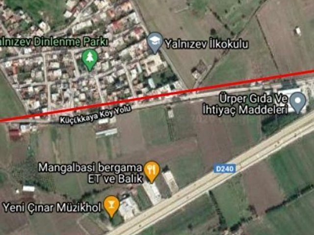 Izmir Bergama Canakkale Asfalti Uzeri Ticari Imarli Satilik Arsa 77059 1405 Hurriyet Emlak