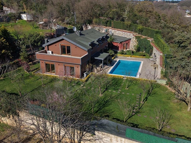 Yavuzselimde 1300 m² Arsa İçinde Havuzlu 6+2 Müstakil Villa - Görsel 11