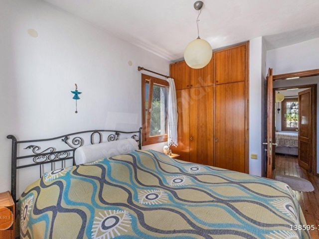 Bodrum Göltürkbükü Satılık Deniz Manzaralı Bodrum Mimarisi Villa - Görsel 15