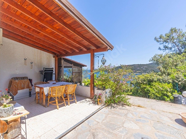 Bodrum Göltürkbükü Satılık Deniz Manzaralı Bodrum Mimarisi Villa - Görsel 22
