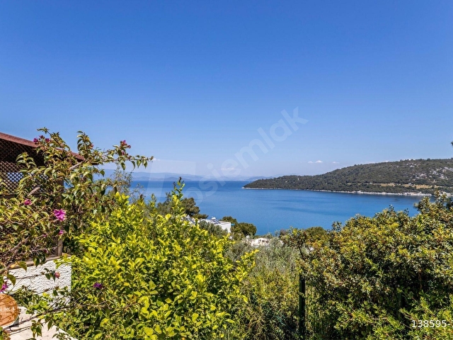Bodrum Göltürkbükü Satılık Deniz Manzaralı Bodrum Mimarisi Villa - Görsel 13