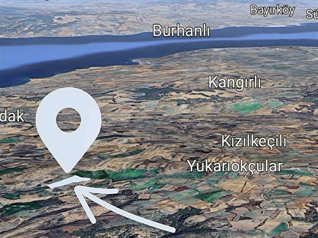 Çanakkale Merkez Yukarıokçular Satılık Boğaz Manzaralı Tarla. - Görsel 9