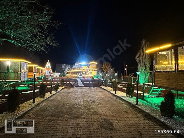 HALKAPINAR BAHÇELİ EVLER MAHALLESİNDE DEVREN SATILIK RESTORANT RUHSATLI BUNGALOV EVLERİ