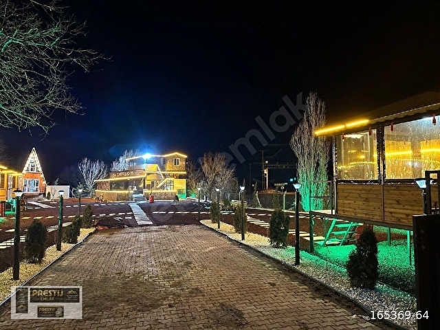 HALKAPINAR BAHÇELİ EVLER MAHALLESİNDE DEVREN SATILIK RESTORANT RUHSATLI BUNGALOV EVLERİ - Görsel 5