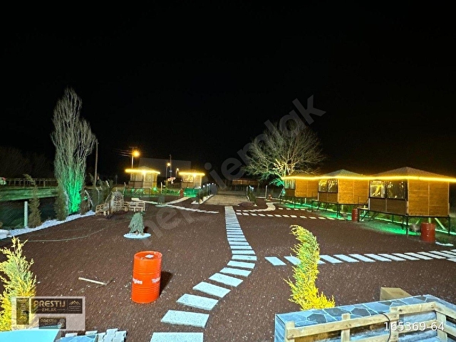 HALKAPINAR BAHÇELİ EVLER MAHALLESİNDE DEVREN SATILIK RESTORANT RUHSATLI BUNGALOV EVLERİ - Görsel 11