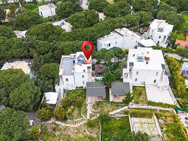 FOÇA FOTAŞ TATİL KÖYÜ İÇERİSİNDE MÜSTAKİLBAHÇE 1+1 SATILIK DAİRE - Görsel 7