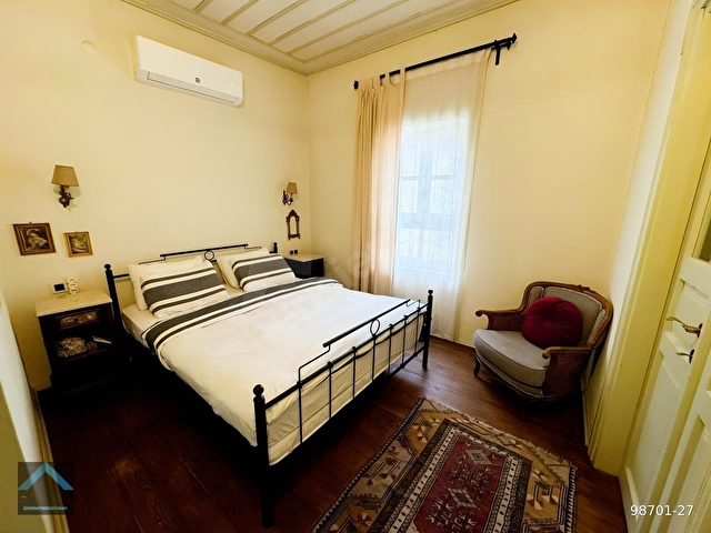AYVALIK HAYRETTİNPAŞADA, RESTORE EDİLMİŞ 2+1 BAHÇELİ RUM EVİ - Görsel 28