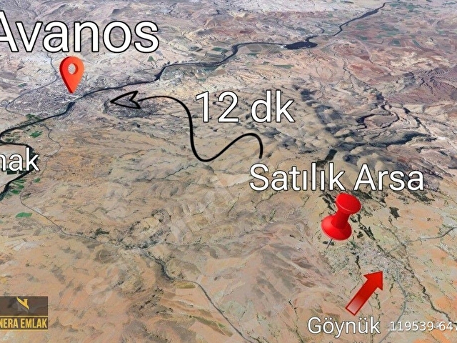 AVANOS İLÇEYE 11dk. KADASTRO YOL CEPHELİ 2 KAT İMARLI 1.087m2 - Görsel 10