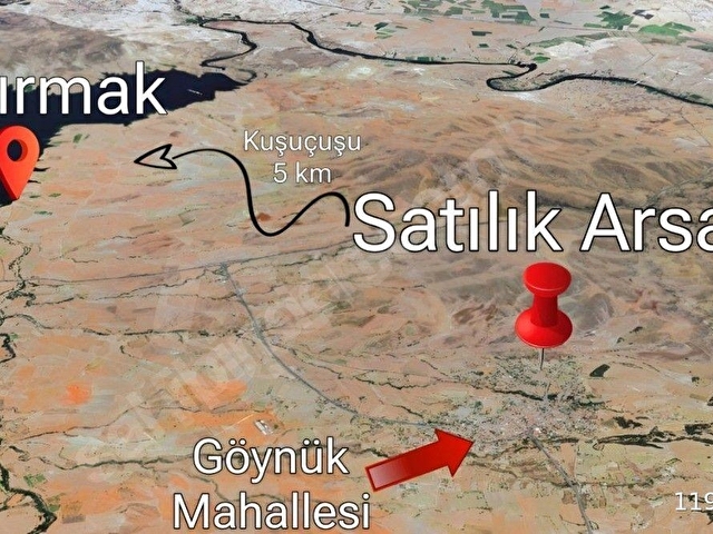 AVANOS İLÇEYE 11dk. KADASTRO YOL CEPHELİ 2 KAT İMARLI 1.087m2 - Görsel 4