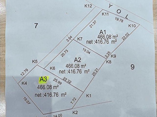BELENBAŞI MERKEZDE 466 M2 TAPULU İÇERİSİNDE EV VAR. FIRSAT ARSA. - Görsel 6
