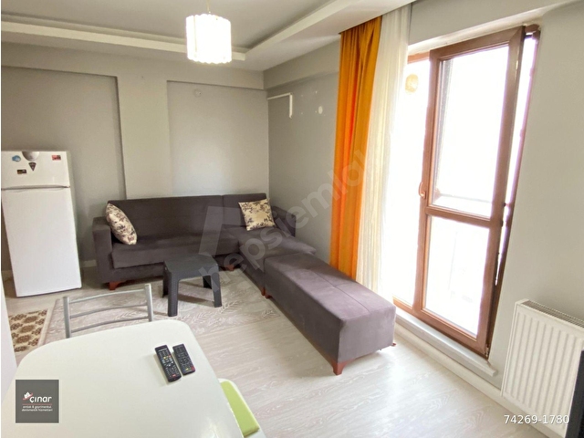 15 TEMMUZ PARKI YAKINI EŞYALI 1+1 KİRALIK DAİRE çınar emlaktan - Görsel 3