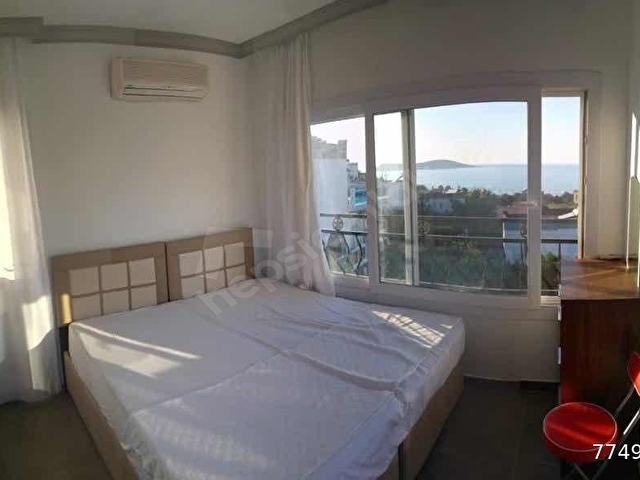 Bodrum Gümüşlük Satılık Deniz Manzaralı Mustakil Havuzlu Villa. - Görsel 14