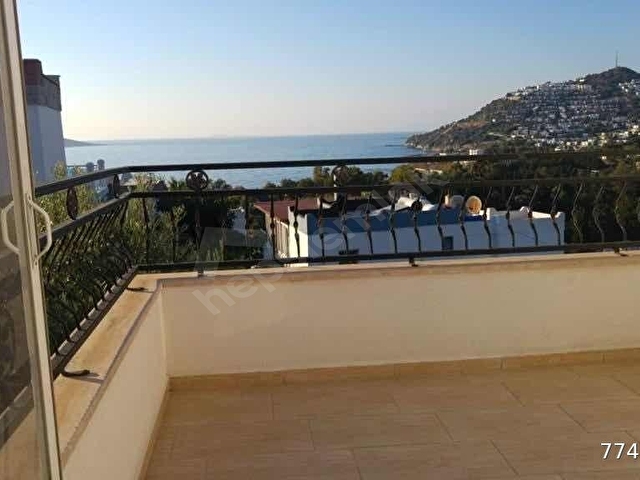 Bodrum Gümüşlük Satılık Deniz Manzaralı Mustakil Havuzlu Villa. - Görsel 2