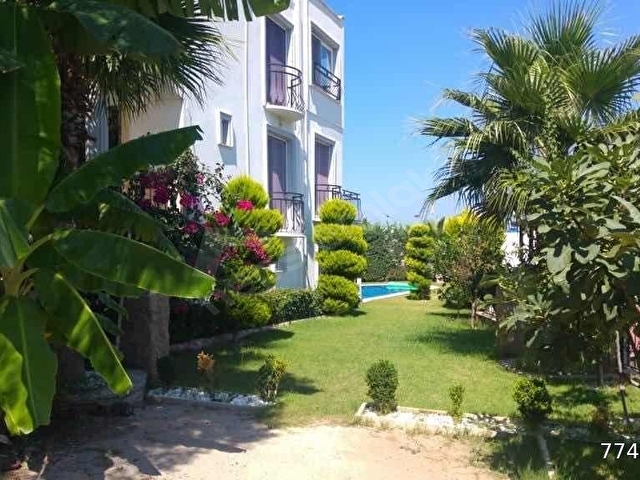 Bodrum Gümüşlük Satılık Deniz Manzaralı Mustakil Havuzlu Villa. - Görsel 5