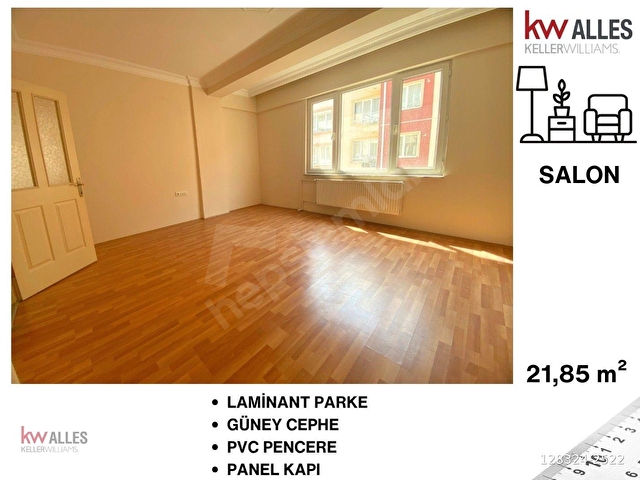 KW ALLES’TEN ERCAN SOK.TA ASANSÖRLÜ 2+1 ARAKAT  DAİRE - Görsel 12