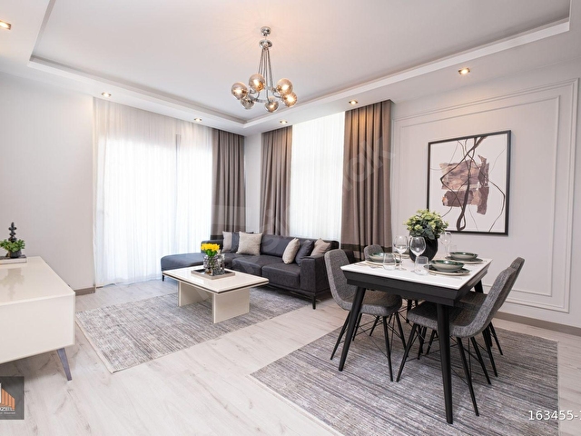 ALANYA MAHMUTLARDA SATILIK 1+1 EŞYALI SIFIR LÜX DAİRE - Görsel 2