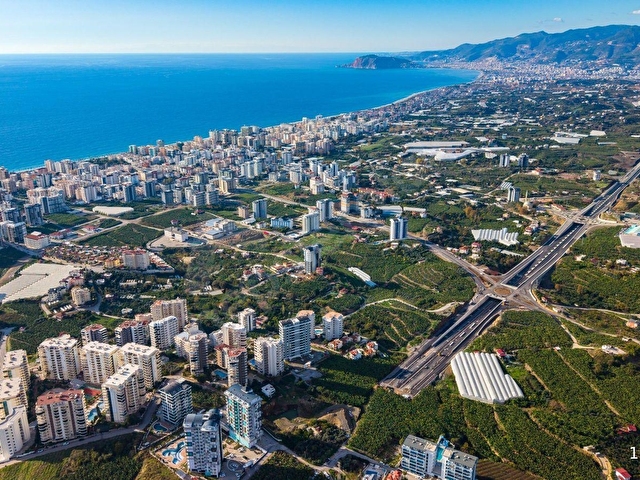 ALANYA MAHMUTLARDA SATILIK 1+1 EŞYALI SIFIR LÜX DAİRE - Görsel 27