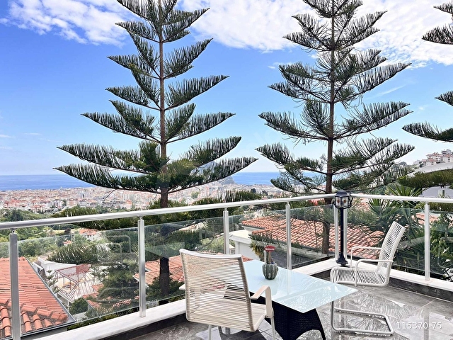 ALANYA TEPE MAHALLESİNDE EŞSİZ MANZARAYA SAHİP KİRALIK villa5+2 - Görsel 29