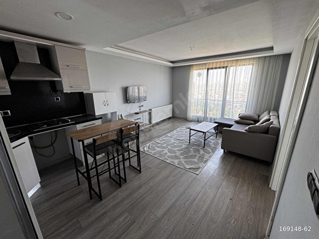 KARADOLAP SİTE HAVUZ+HAMAM+7/24 GÜV+K.OTOPARK EŞYALI 1+1 6.KAT