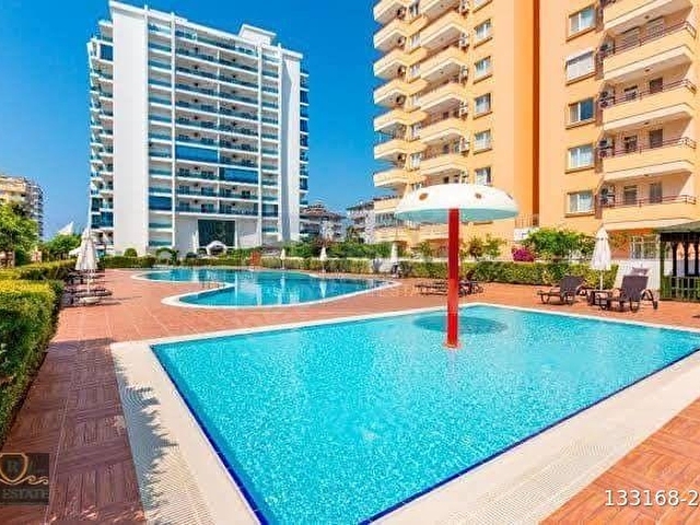 Mahmutlarda Deniz ManzaralıEşyalı Lüx Komplexde Satılık Daire 107.000 Euro - Görsel 9