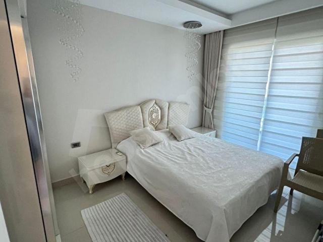 Mahmutlarda Deniz ManzaralıEşyalı Lüx Komplexde Satılık Daire 107.000 Euro - Görsel 18