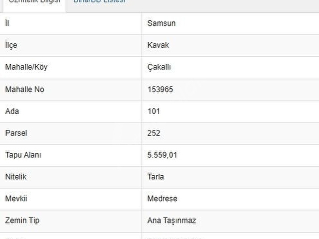 KAVAK ÇAKALLI MAHALLESİ SATILIK TARLA - Görsel 3