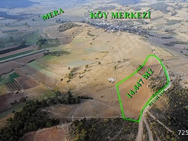 15 DÖNÜM RESMİ İMARLI YOLA CEPHE ÇİFTLİK ARAZİSİ TAKASLI - Görsel 4