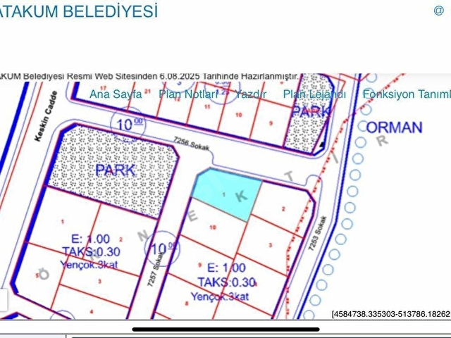 YALI GAYRİMENKUL| ÇATALÇAM DA FULL DENİZ MANZARALI FIRSAT ARSA - Görsel 20