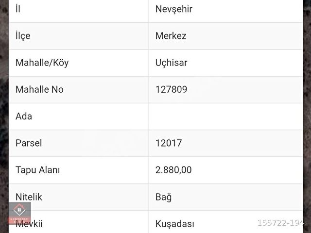 SERTOĞLU EMLAKTAN UÇHİSARDA SATILIK 2.880 m2 ÜZÜM BAĞI - Görsel 25