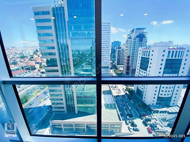 ÇUKURAMBAR PLAZADA YÜKSEK KAT YAPILI 110 M2 , 2+1 KİRALIK OFİS - Görsel 3