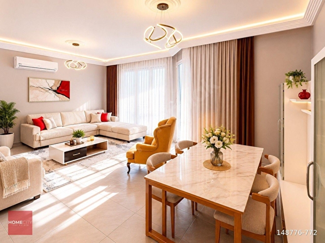 ALANYA PAYALLAR 4+2 470M2 3 KATLI,EŞYALI,DENİZE YÜRÜME MESAFESİİ - Görsel 19