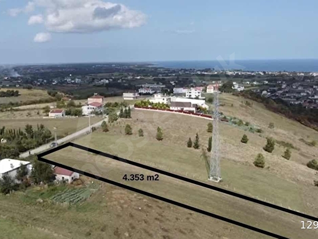 ATAŞEHİRDEN KERTMEDE DENİZ MANZARALI 4.353 m2 TARLA