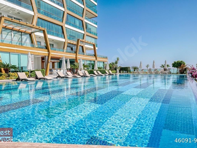 Alanya Kargıcakta Deniz Manzaralı Satılık 1+1 Daire - Görsel 25