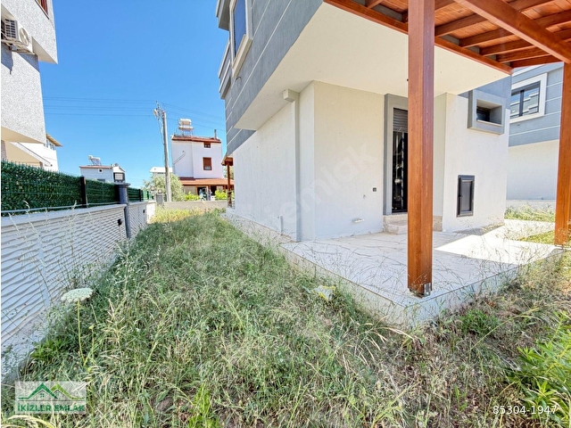 ÜRKMEZ DOĞANBEYde SATILIK SIFIR TEK MÜSTAKİL GENİS 3+1 VİLLA - Görsel 12