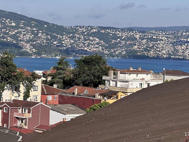 TARABYA ÜSTÜ DENİZ MANZARALI TEMİZ 2+1