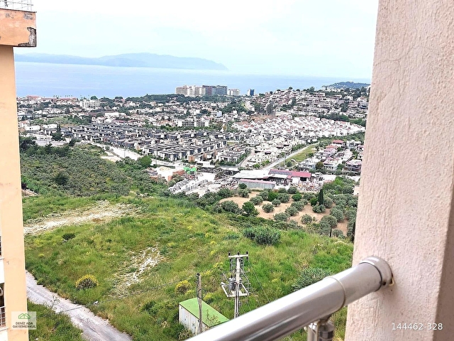 Kuşadası Değirmendere Deniz Manzaralı 2+1 Kiralık Daire