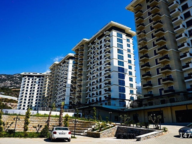 MAHMUTLAR EXODUS RESORT 5.KAT 1+1 BRÜT 51 NET 42M2 İSKANLI FUL AKTİVİTELİ - Görsel 2