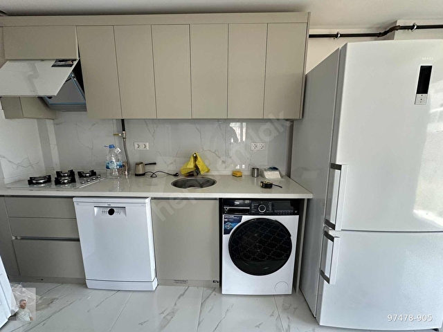 Kiralık 1+1 Lüx Eşyalı Sıfır Yerden Isıtma Bahçeli Daire - Görsel 12