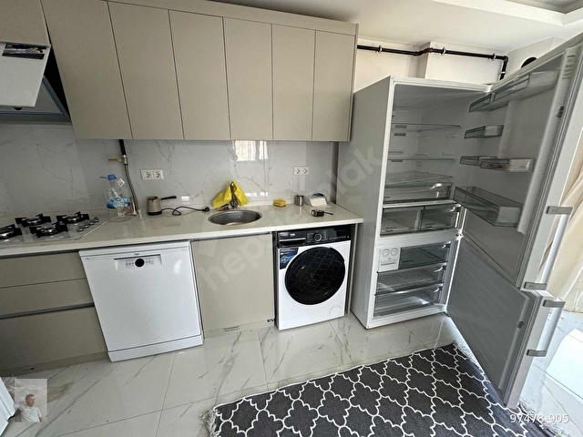 Kiralık 1+1 Lüx Eşyalı Sıfır Yerden Isıtma Bahçeli Daire - Görsel 11