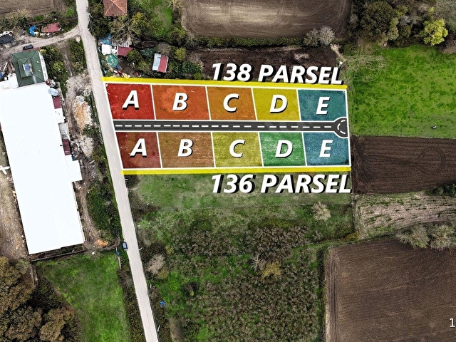 KAYNARCA TURNALIDA GÖLET MANZARALI 419m2 ARSA EMSAL 0,40 PROJELİ - Görsel 11