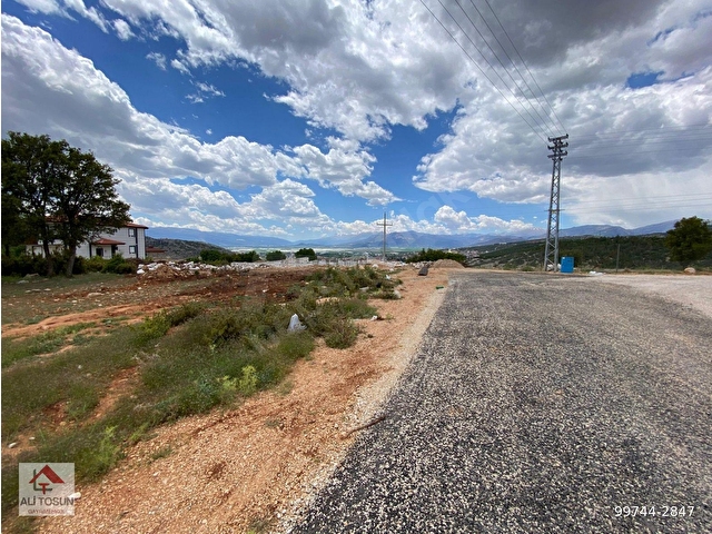 ALİ TOSUNDAN ELMALIMIZIN EN KIYMETLİ LOKASYONUNDA ELMALI VE PARK  MANZARALI 343 M2 ARSA - Görsel 12