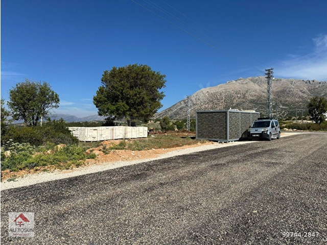 ALİ TOSUNDAN ELMALIMIZIN EN KIYMETLİ LOKASYONUNDA ELMALI VE PARK  MANZARALI 343 M2 ARSA - Görsel 18