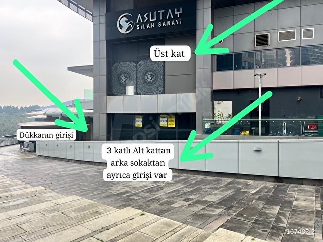 MASLAK 1453 DE 450 m2 ÇOK AMAÇLI 3 KATLI HAZIR DÜKKAN- BÜRO