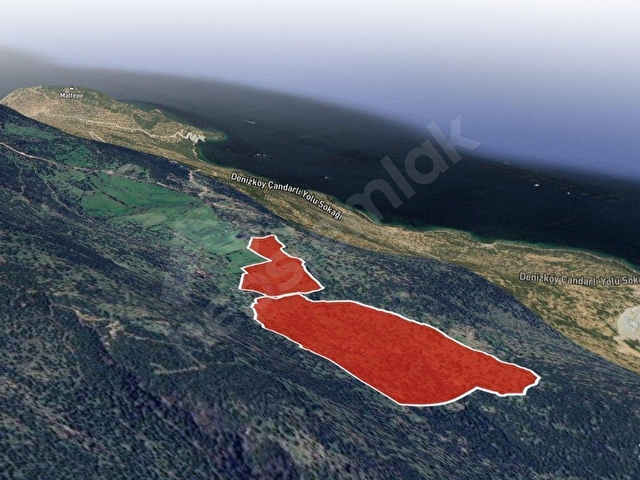 Dikili Denizköyde 138.735 m² Deniz Manzaralı Yatırımlık Tarla - Görsel 17
