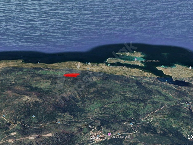 Dikili Denizköyde 138.735 m² Deniz Manzaralı Yatırımlık Tarla - Görsel 8