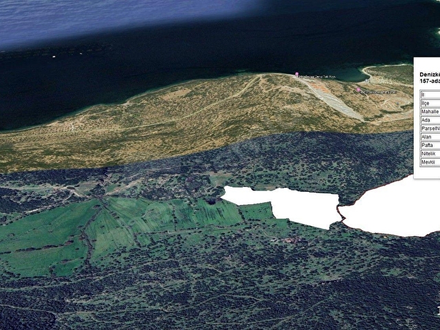 Dikili Denizköyde 138.735 m² Deniz Manzaralı Yatırımlık Tarla - Görsel 18