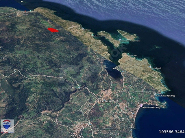 Dikili Denizköyde 138.735 m² Deniz Manzaralı Yatırımlık Tarla - Görsel 7