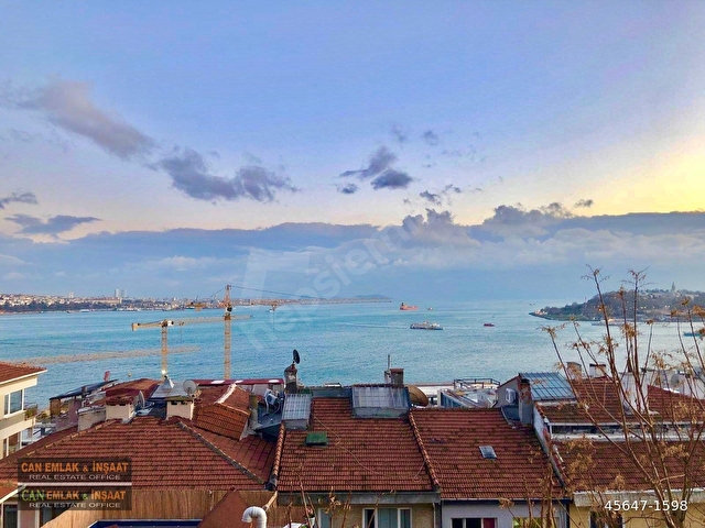 Cihangirde Panoramik Süper Deniz Manzaralı Süper Balkonlu Bahçeli Bina Kombili (6)Katlı (660)m2