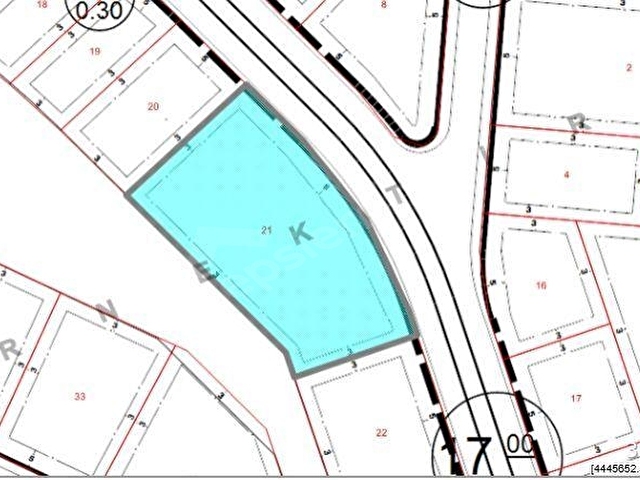 AKYURT YEŞİLTEPE E=0,30 744 M2 CADDE ÜSTÜ SATILIK VİLLA PARSELİ - Görsel 3
